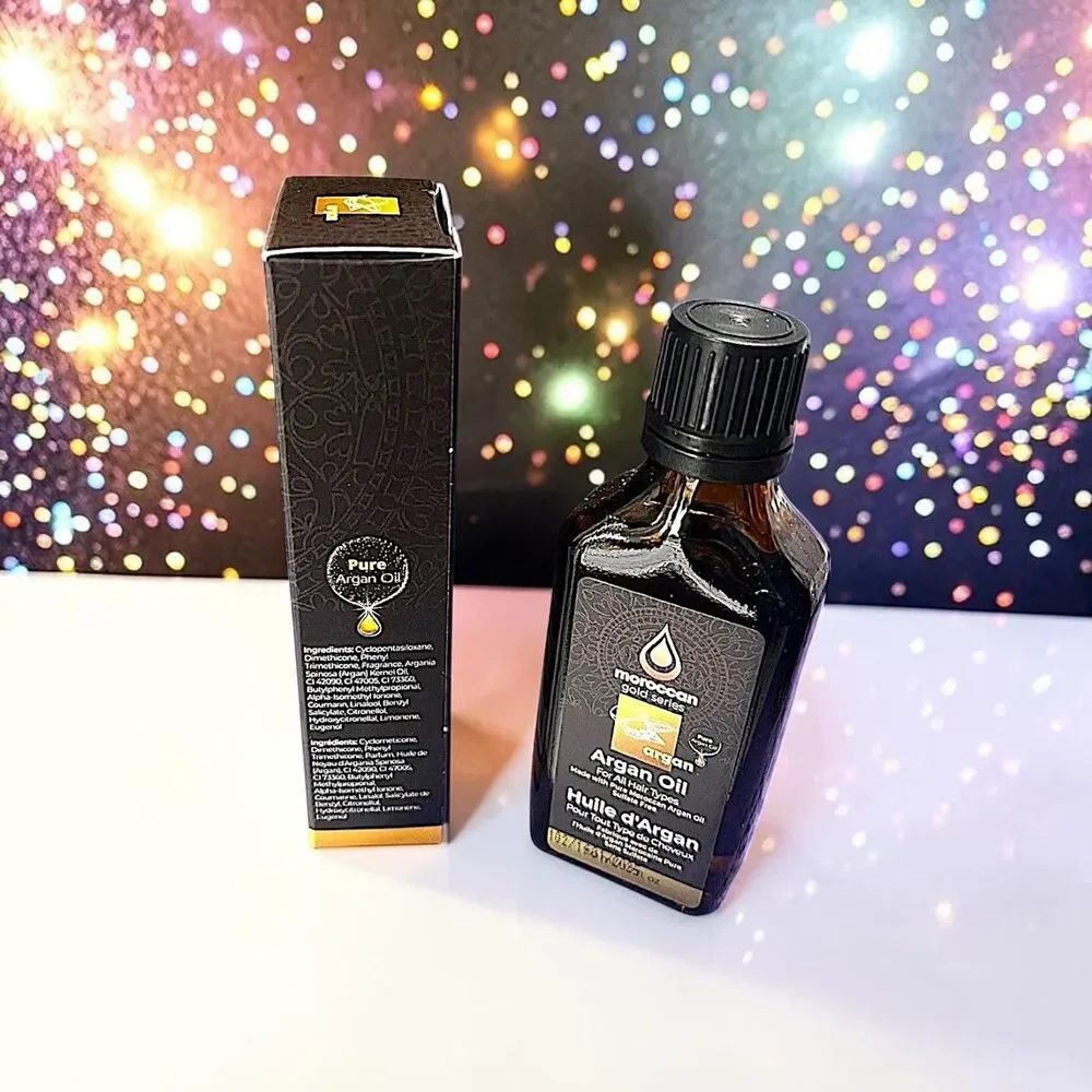 Moroccan Gold Series Argan Oil Brand New In Box 1.7 fl oz